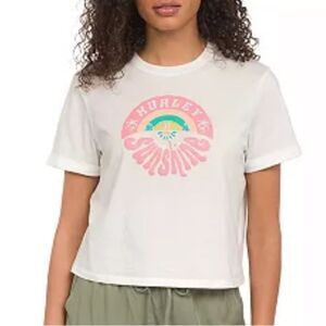 🌿NWT Hurley Short Sleeve Graphic Crewneck Tee Size M